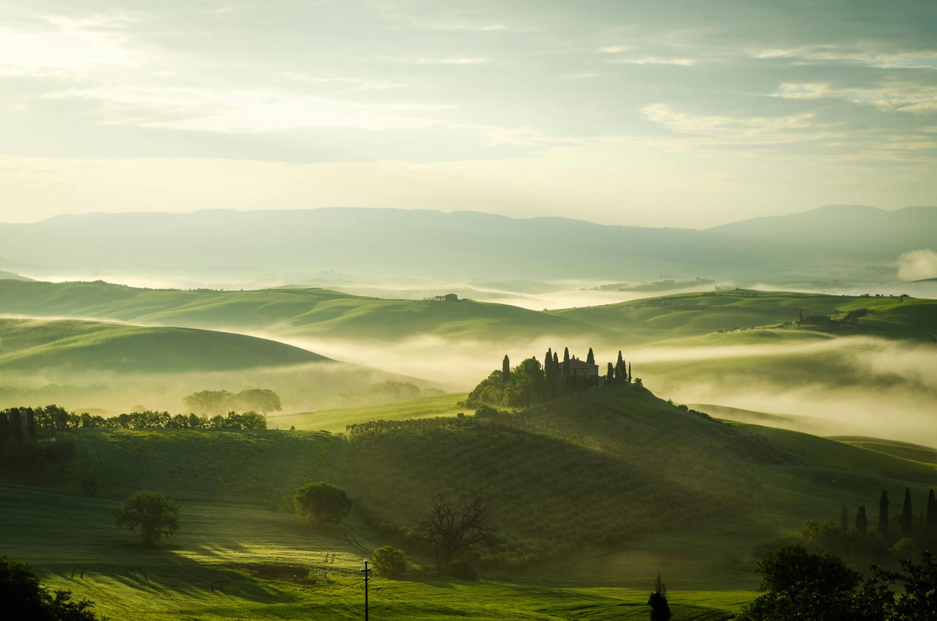 Anwesen im Val d'Orcia, Toskana