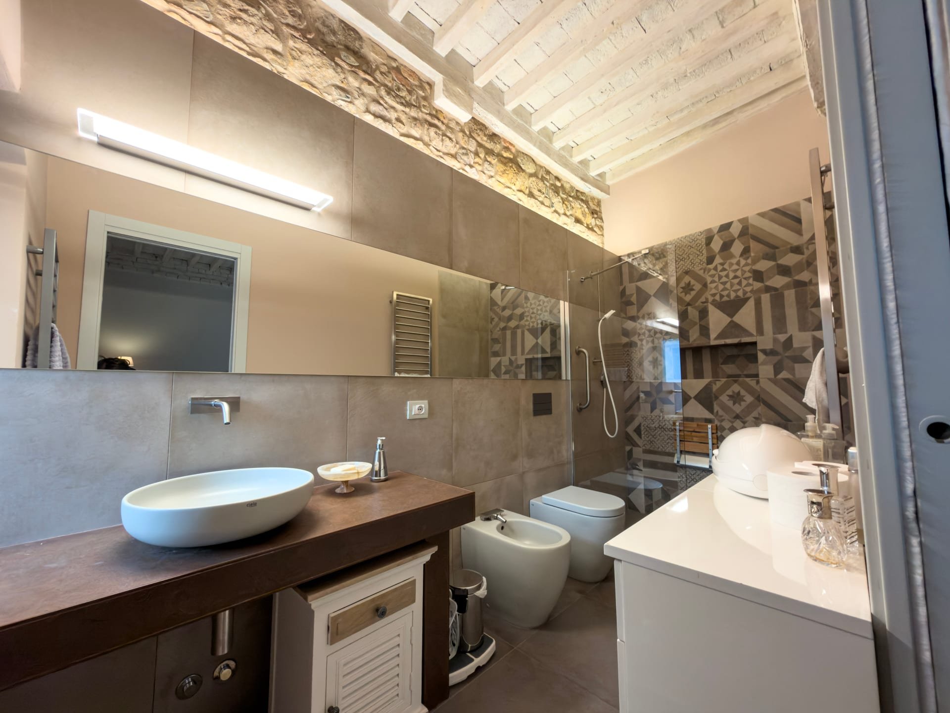 Duplex in historischem Palazzo, San Quirico d'Orcia — Ansicht 8