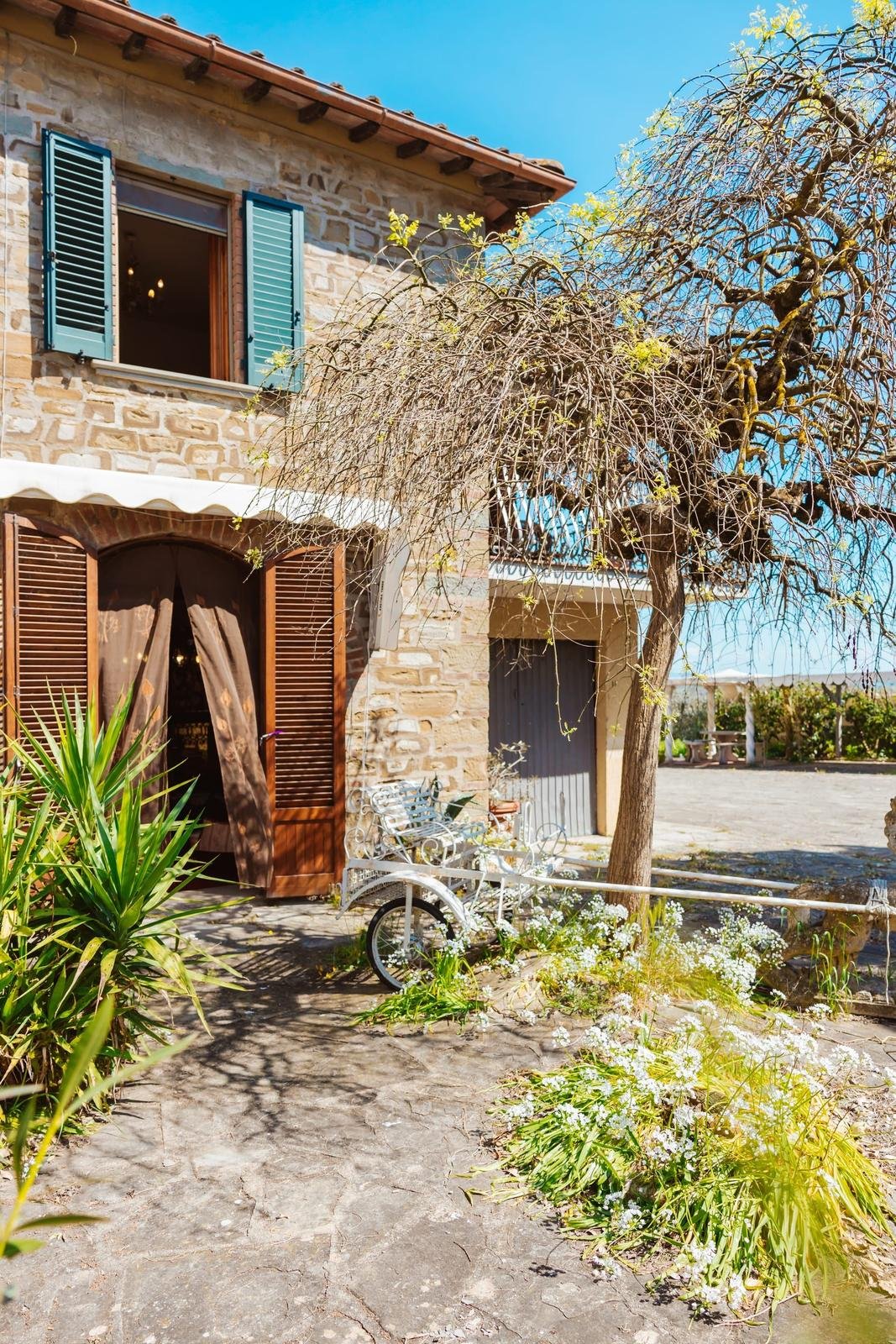 Villa mit Olivenhain, Pool und Panoramablick — Ansicht 12